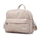 Sac à Langer Bleu Ciel Tissu Soft-Touch - Haute Capacité & Imperméable - Crochets Poussette Inclus | TrioNest™ UrbanSoft