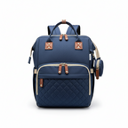 Sac à Dos à Langer 3-en-1 – Lit de Voyage, Imperméable, Charge USB, 7 Compartiments, Compatible Poussette | TrioNest™