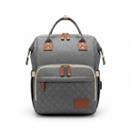 Sac à Dos à Langer 3-en-1 – Lit de Voyage, Imperméable, Charge USB, 7 Compartiments, Compatible Poussette | TrioNest™
