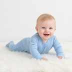 Barboteuse Bébé Manches Longues À Capuche – Coton Hypoallergénique, Motifs Animaux, Boutons-Pression, Unisexe | SoftHood by TrioNest™