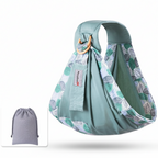 Porte-Bébé Écharpe Enveloppante Multifonction | TrioNest™ – Portage, Allaitement & Protection, 0-36 Mois