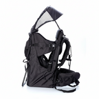 Porte-Bébé Randonnée & Voyage - Châssis Ultra-Léger & Confort Dos - Pare-Soleil & Rangement Intégré | TrioNest Adventure