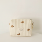 Sac à Langer Anses BlossoNest – Coton Brodé, Fermeture Éclair, Fixation Poussette, 100 g | TrioNest™