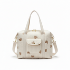 Sac à Langer Portable Motifs Originaux | TrioNest™ – Bandoulière Ergonomique, Grand Compartiment, 3 Motifs