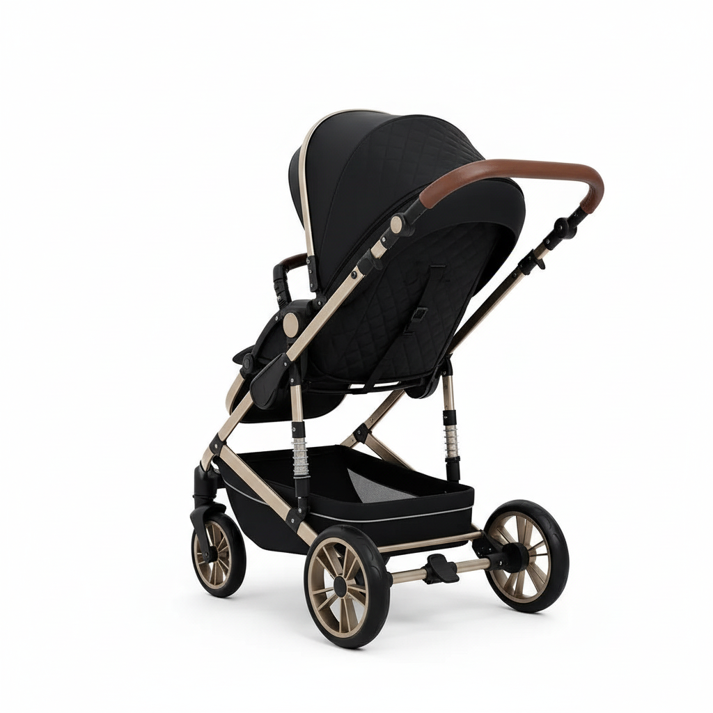 3-in-1 Stroller Complete Newborn Pack – 6 Accessories Included, Carrycot, Group 0+ Car Seat, Reversible Seat, 0-3 Years | TrioNest™ URBANIA