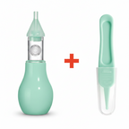 Mouche Bébé Silicone 100% BPA Free Réutilisable Anti-Refoulement – TrioNest™