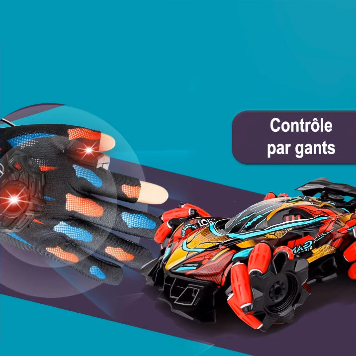 Pack Course à l'Aventure SPINMAX Voiture Téléguidée + CARLOOP Circuit – TrioNest™