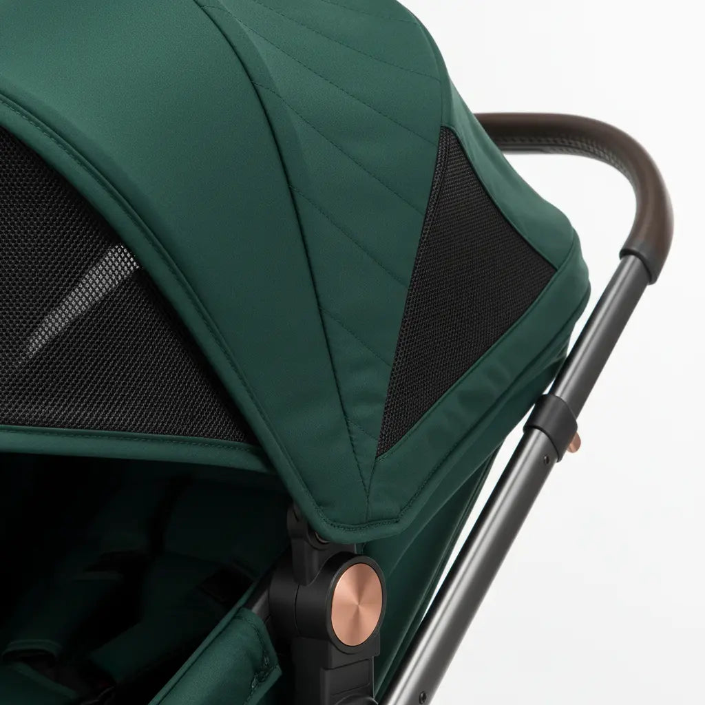 Poussette 3-en-1 avec Base ISOFIX – Nacelle, Siège Auto & Siège Poussette, Cadre Alu, Dès la Naissance | TrioNest™ TrioNest™ Poussette 3 en 1